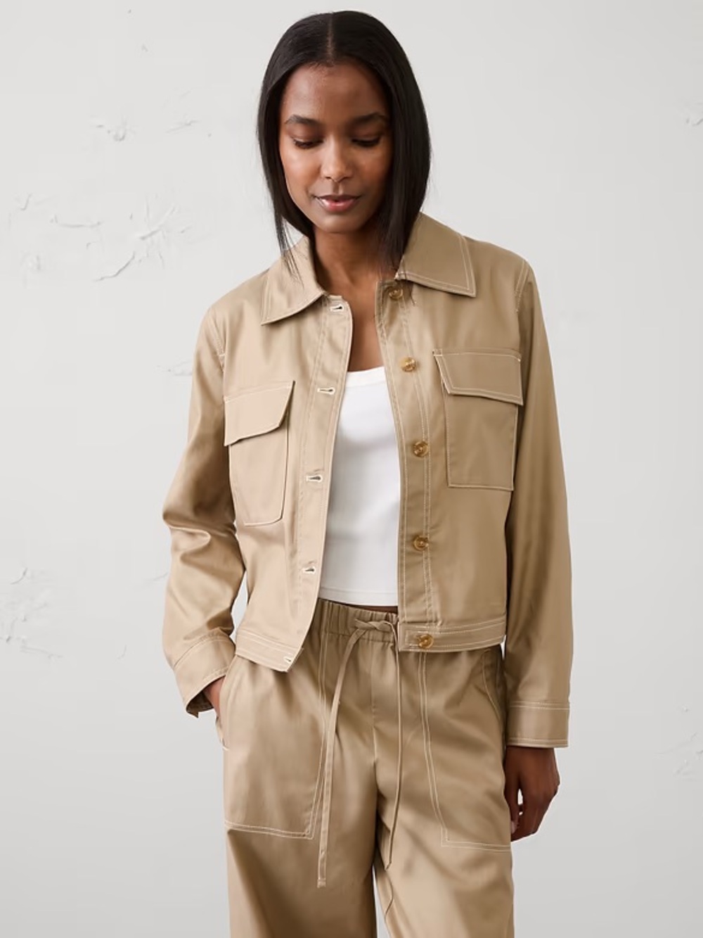 Banana Republic Lightweight Twill Jacket